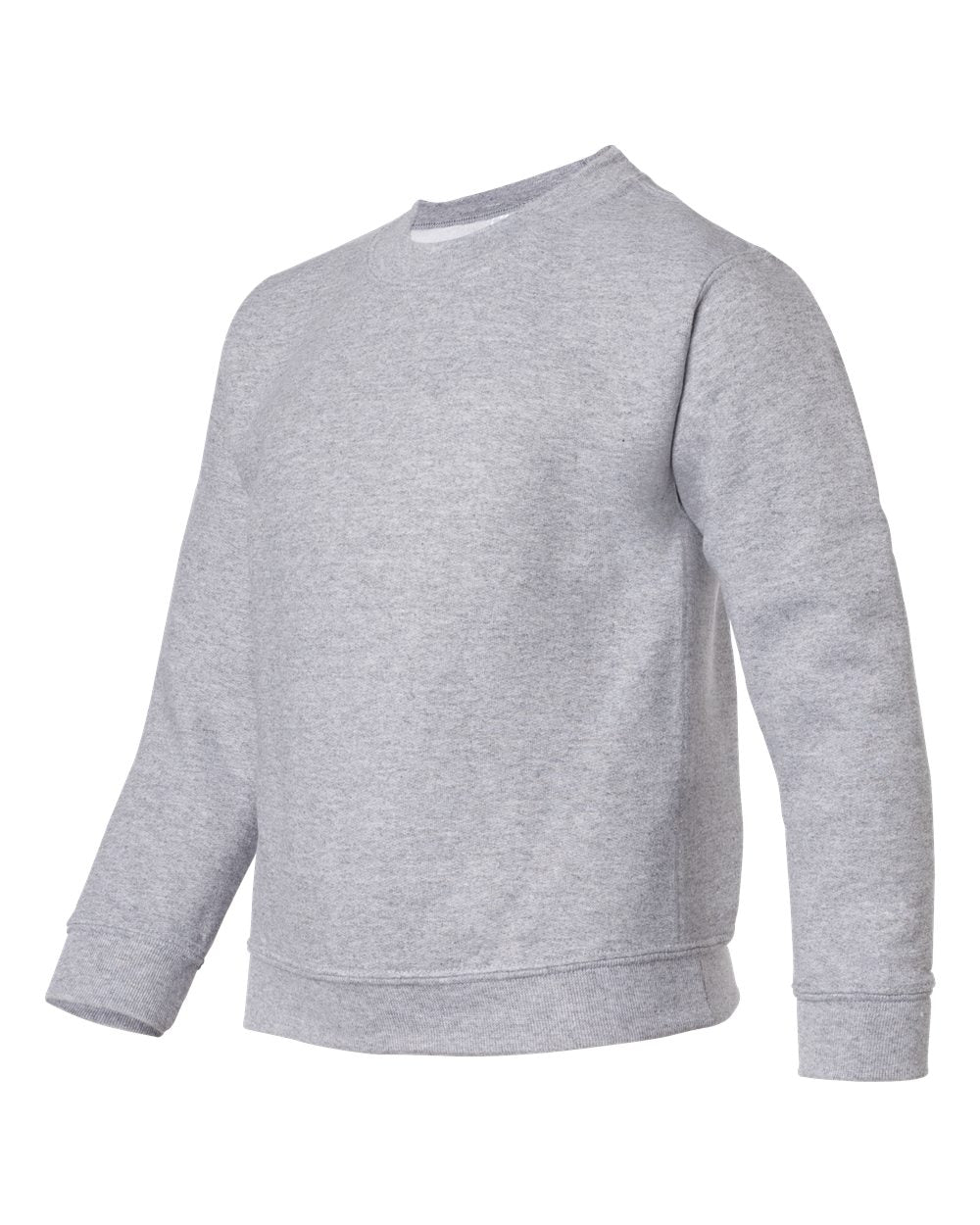 Youth Heavy Blend™ Crewneck Sweatshirt - Side - B33060582 - Sport Grey