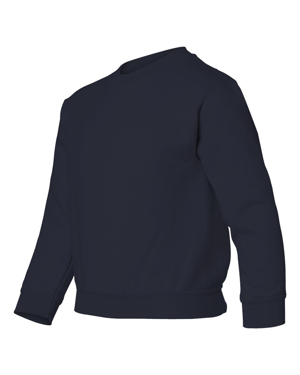 Youth Heavy Blend™ Crewneck Sweatshirt - Side - B33060652 - Navy
