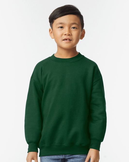 Youth Heavy Blend™ Crewneck Sweatshirt - styleImage