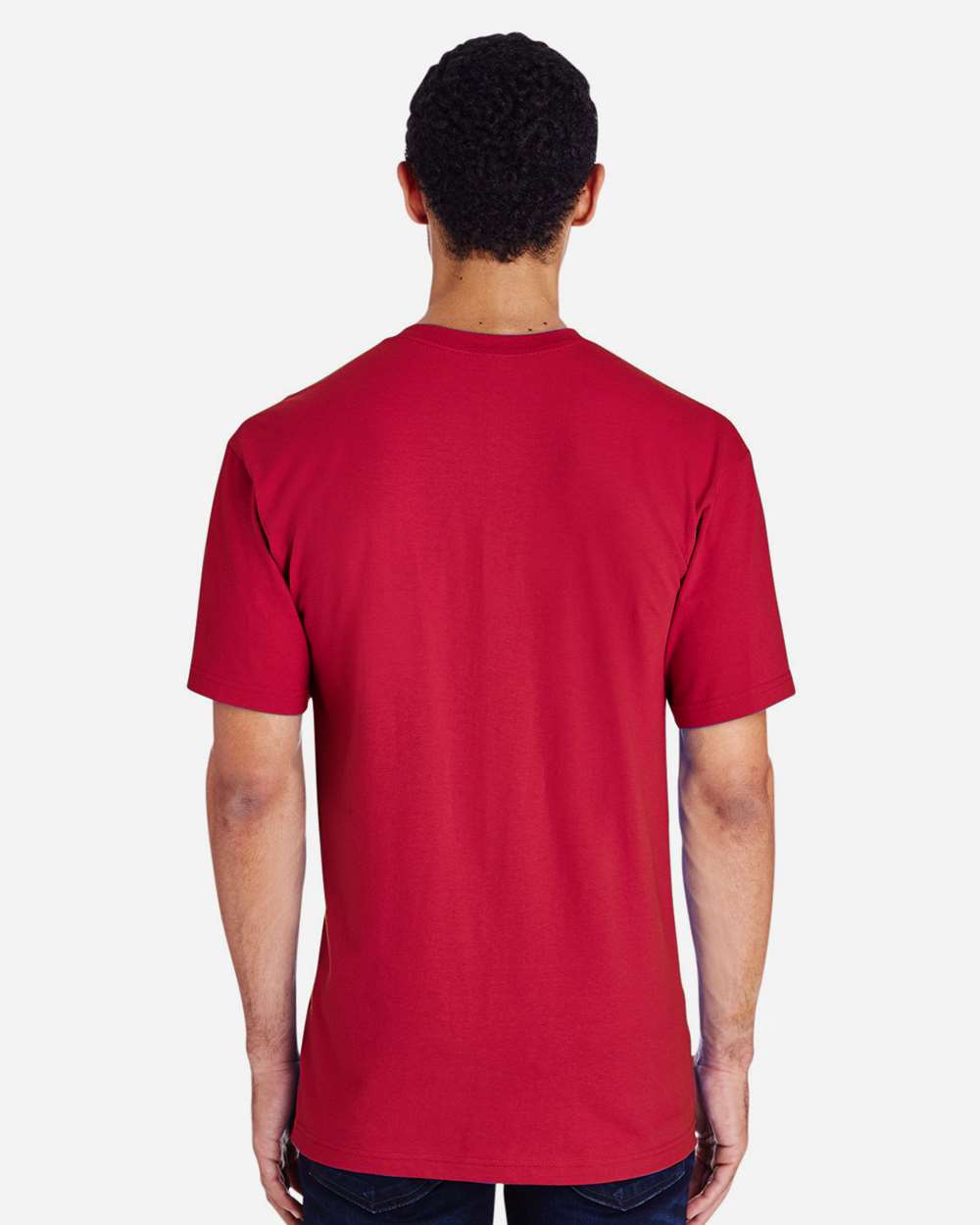 Unisex Hammer™ T-Shirt - OnModelBack - B19060103 - Scarlet Red