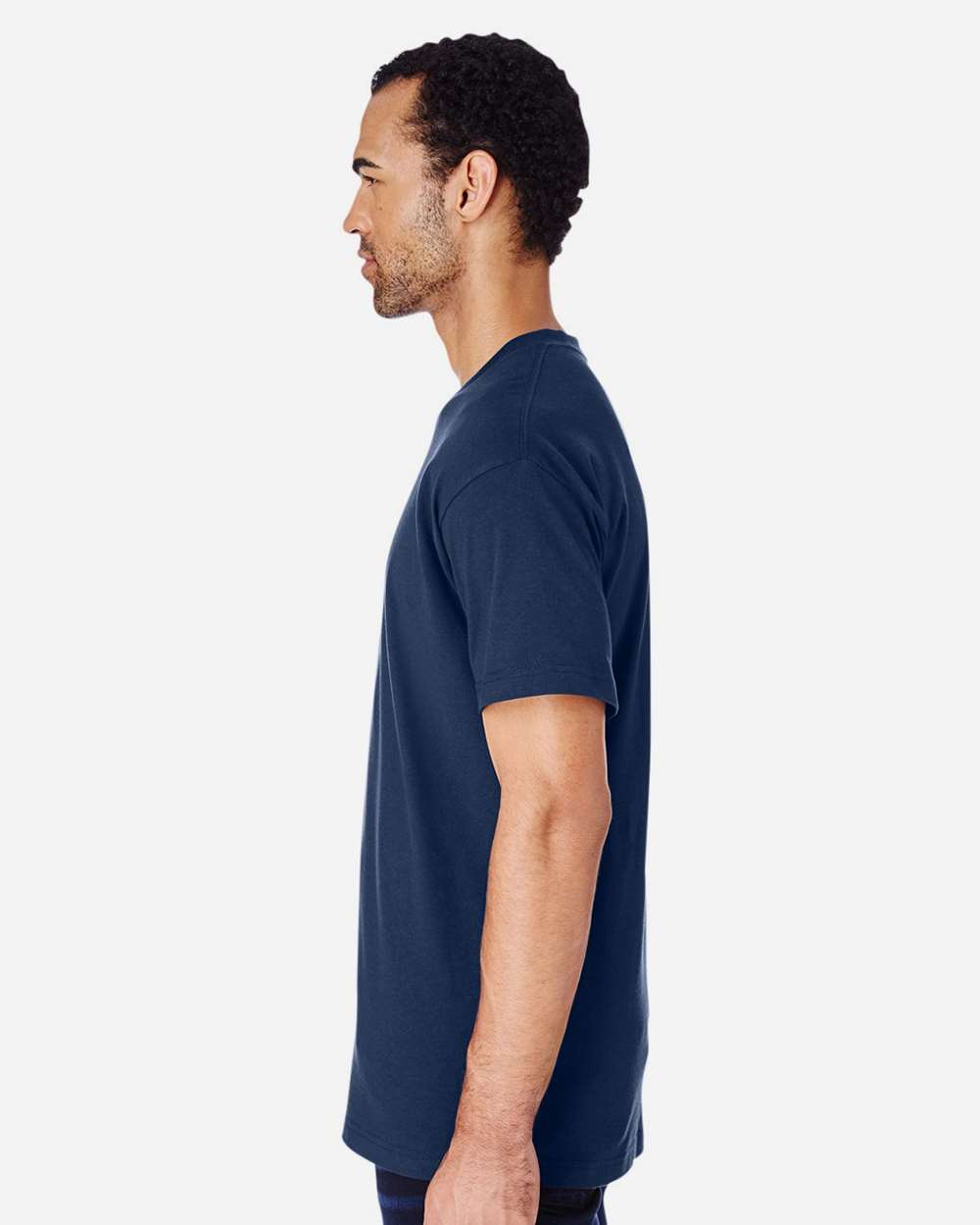 Unisex Hammer™ T-Shirt - OnModelSide - B19060683 - Dark Navy