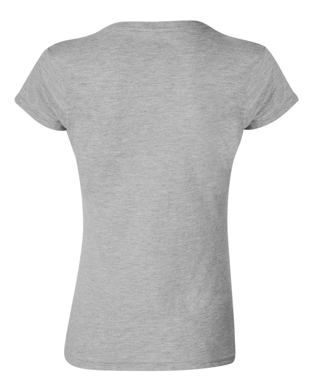 Women's Softstyle® T-Shirt - Back - B50260583 - Sport Grey