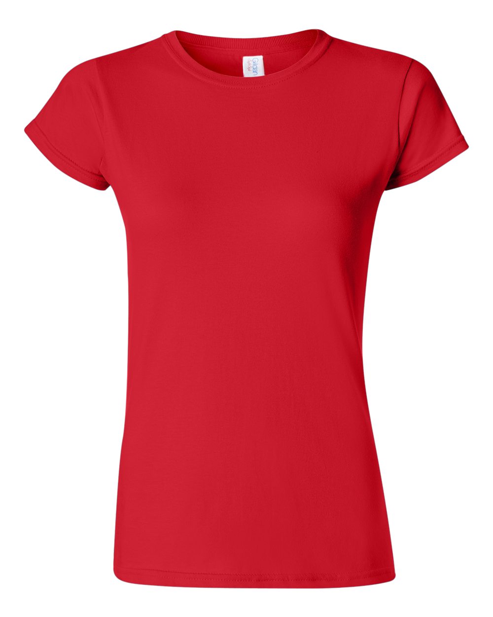 Women's Softstyle® T-Shirt - Front - B50260713 - Red