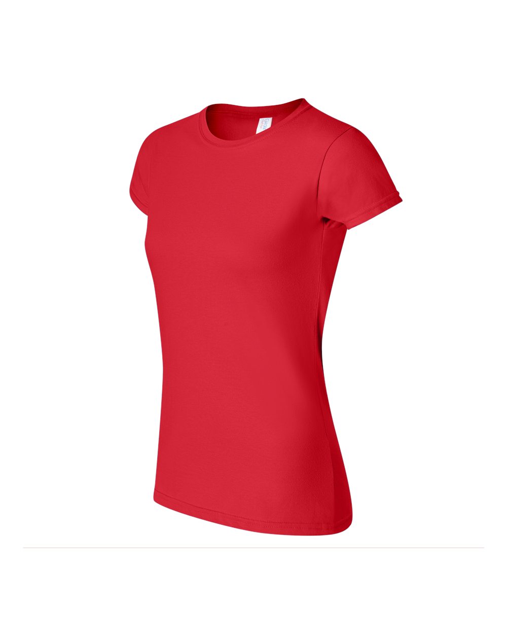 Women's Softstyle® T-Shirt - Side - B50260713 - Red