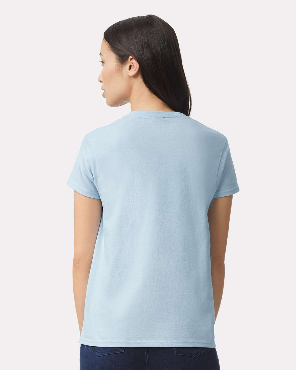 Women's Ultra Cotton® T-Shirt - OnModelBack - B50560253 - Light Blue