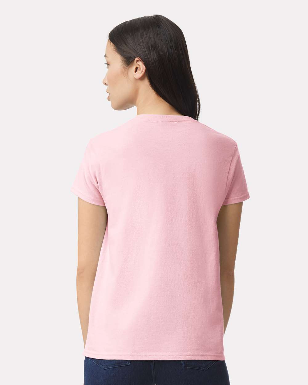 Women's Ultra Cotton® T-Shirt - OnModelBack - B50560303 - Light Pink