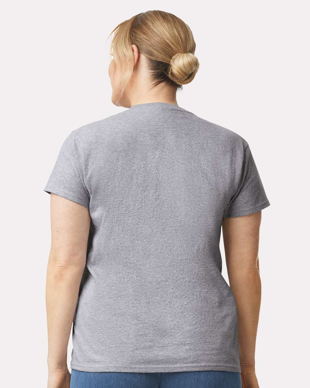 Women's Ultra Cotton® T-Shirt - OnModelBack - B50560583 - Sport Grey