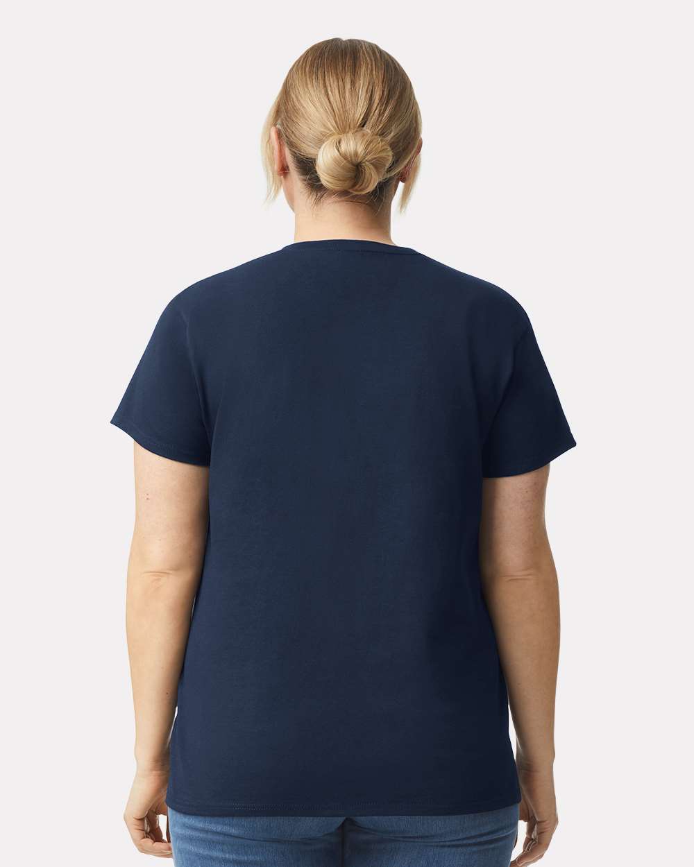 Women's Ultra Cotton® T-Shirt - OnModelBack - B50560652 - Navy