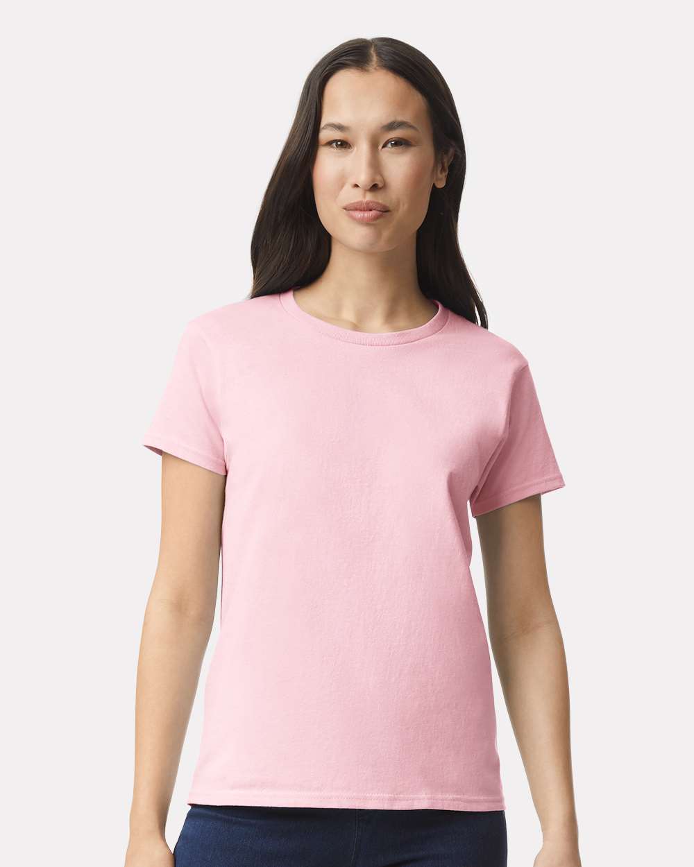 Women's Ultra Cotton® T-Shirt - OnModelFront - B50560303 - Light Pink