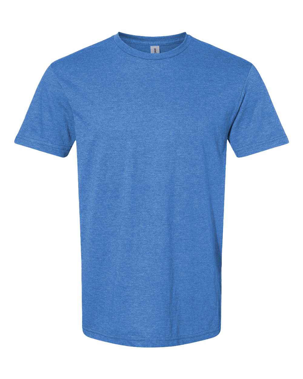 Men's Softstyle® CVC T-Shirt - Front - B00260253 - Carolina Blue Mist