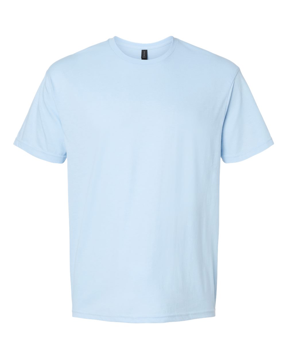 Men's Softstyle® CVC T-Shirt - Front - B00260443 - Light Blue Mist