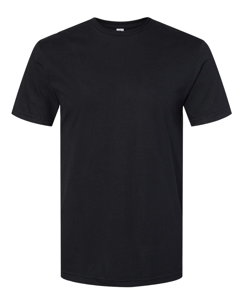 Men's Softstyle® CVC T-Shirt - Front - B00260502 - Pitch Black