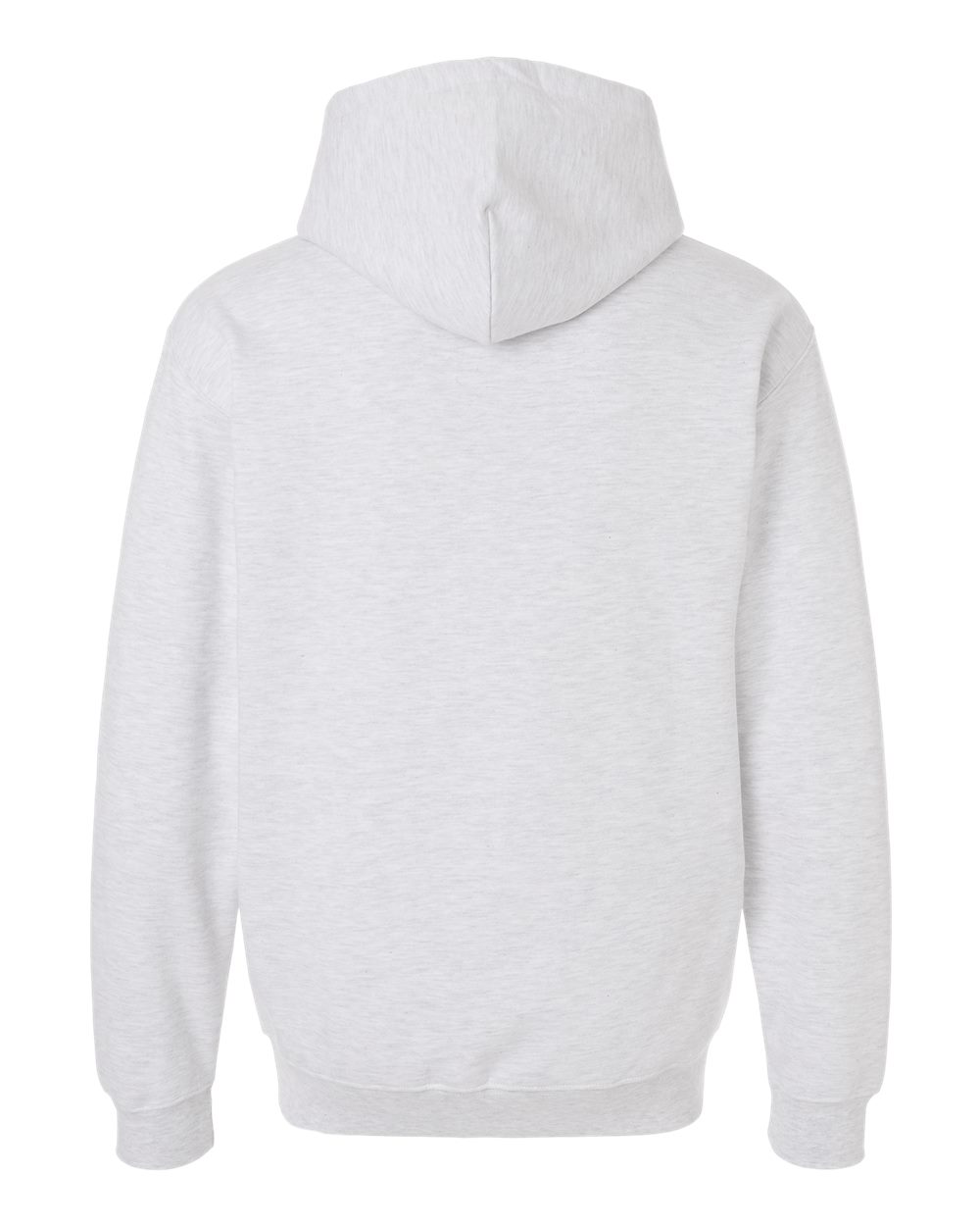 Unisex Softstyle® Midweight Hooded Sweatshirt - Back - B24160013 - Ash Grey
