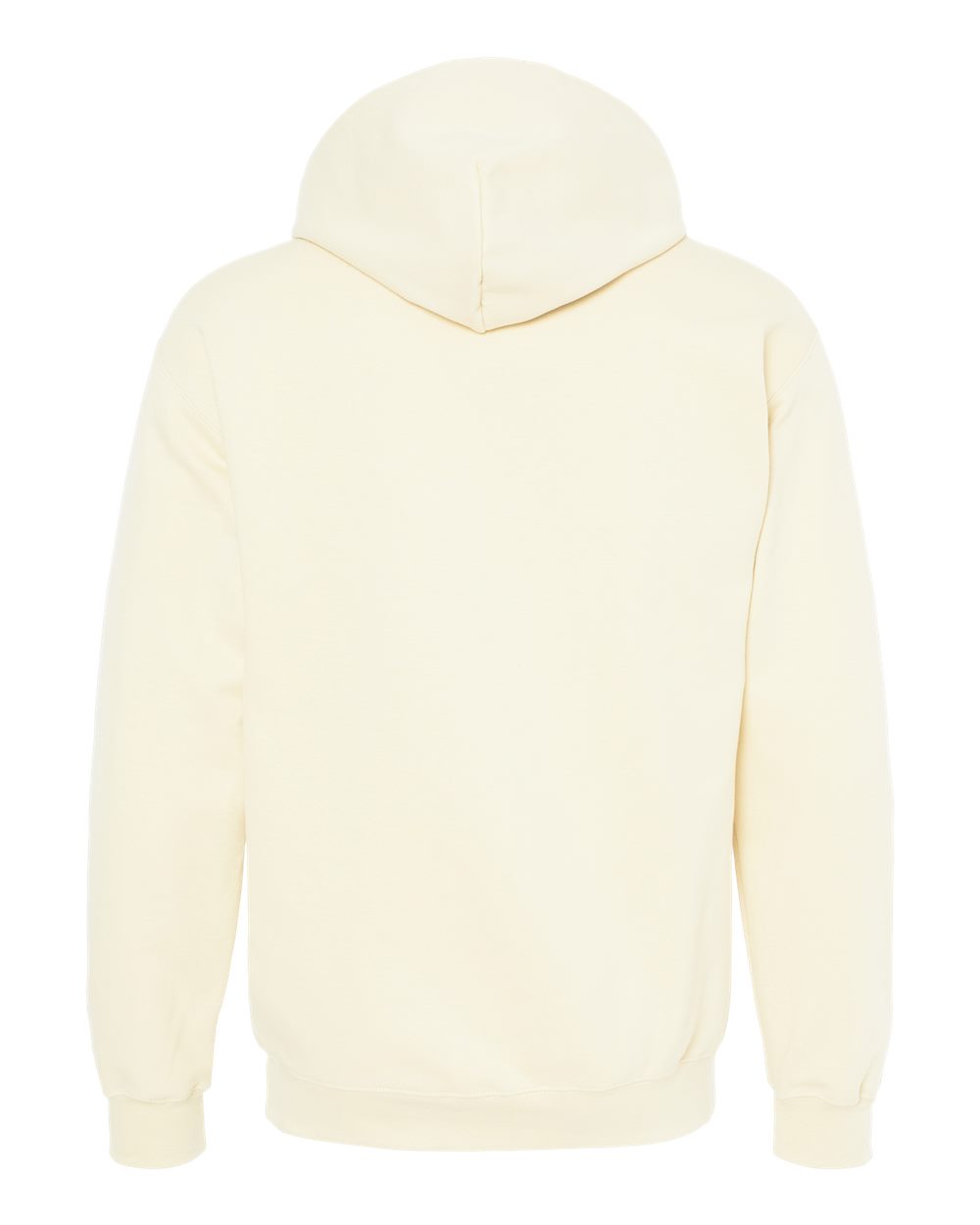Unisex Softstyle® Midweight Hooded Sweatshirt - Back - B24160023 - Off White