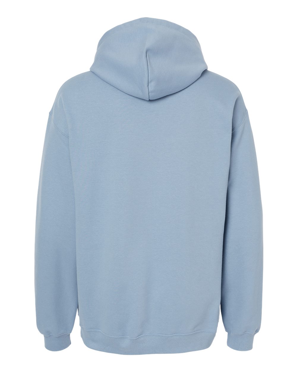 Unisex Softstyle® Midweight Hooded Sweatshirt - Back - B24160253 - Stone Blue