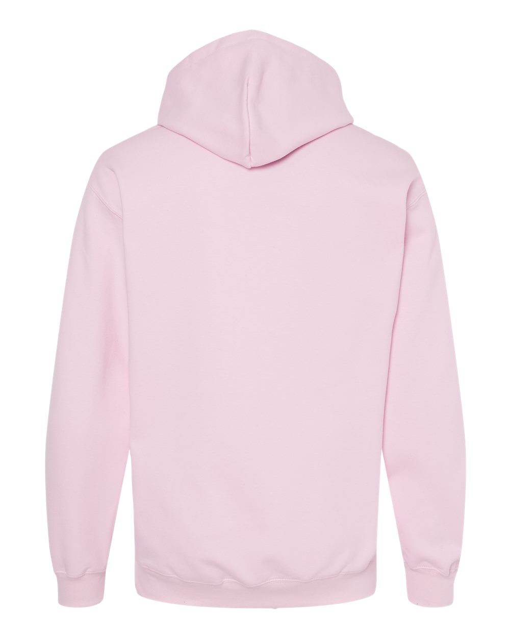 Unisex Softstyle® Midweight Hooded Sweatshirt - Back - B24160303 - Light Pink