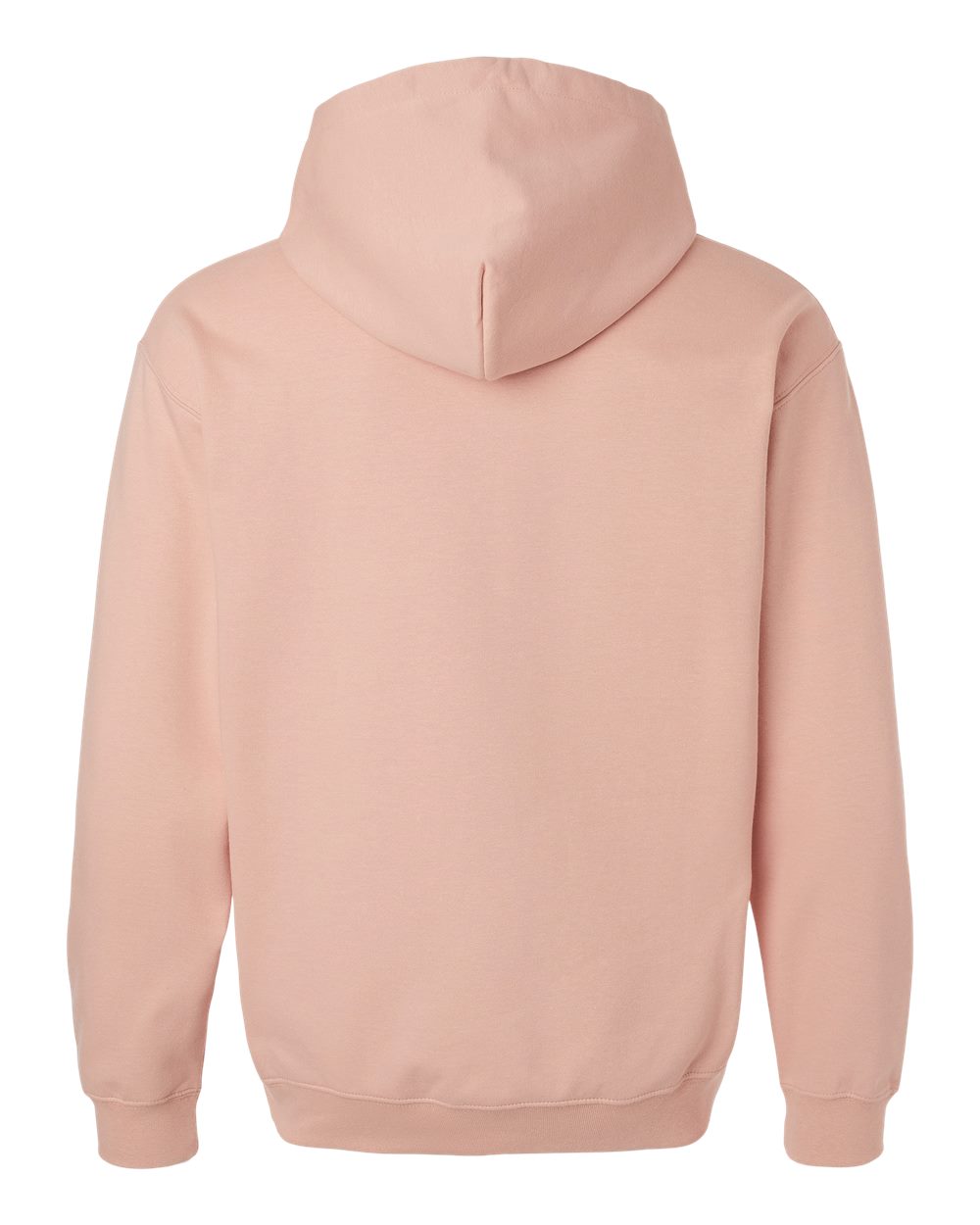 Unisex Softstyle® Midweight Hooded Sweatshirt - Back - B24160323 - Dusty Rose
