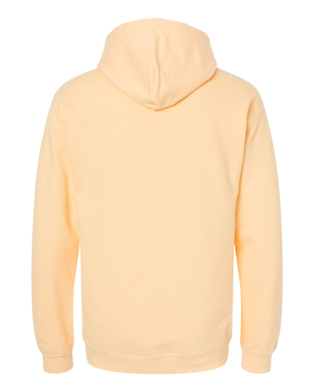 Unisex Softstyle® Midweight Hooded Sweatshirt - Back - B24160403 - Yellow Haze