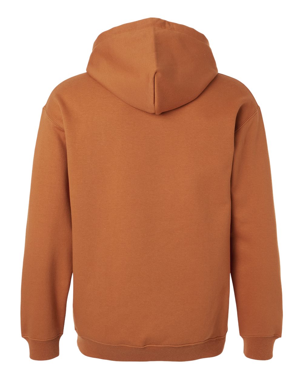 Unisex Softstyle® Midweight Hooded Sweatshirt - Back - B24160413 - Texas Orange