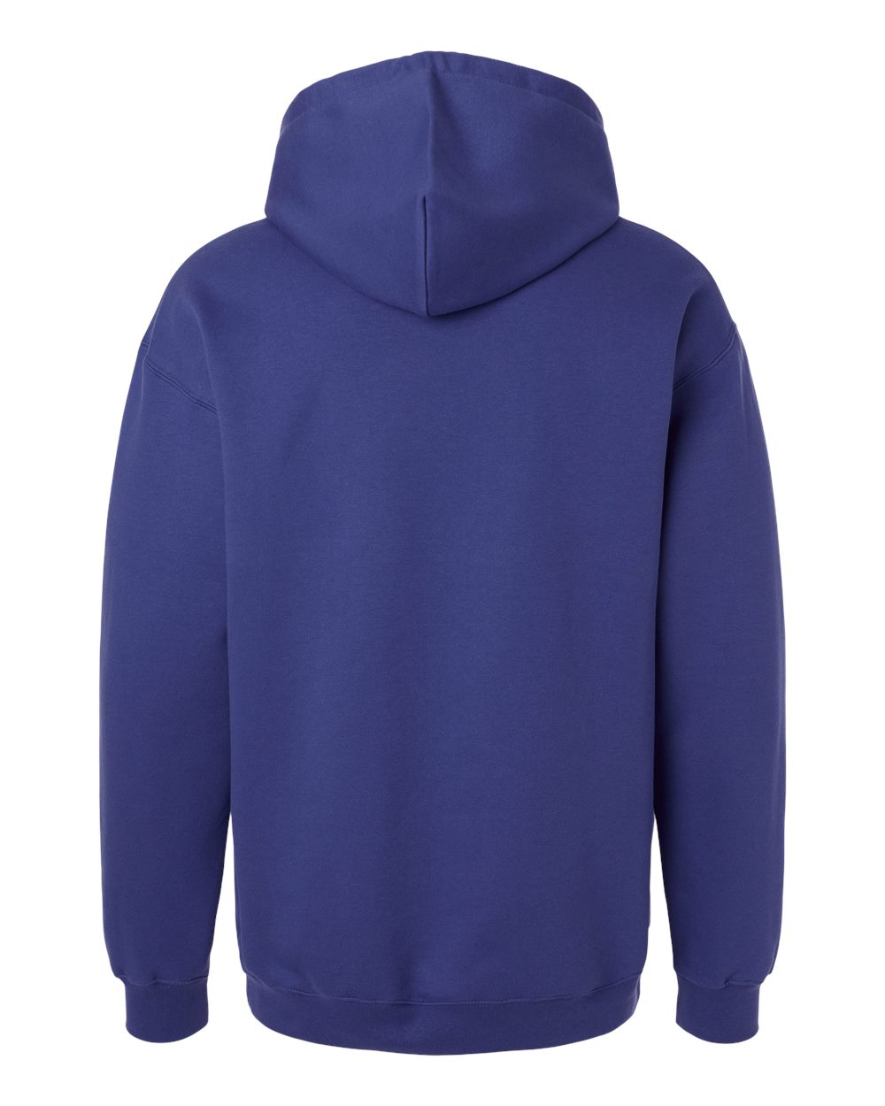 Unisex Softstyle® Midweight Hooded Sweatshirt - Back - B24160423 - Cobalt