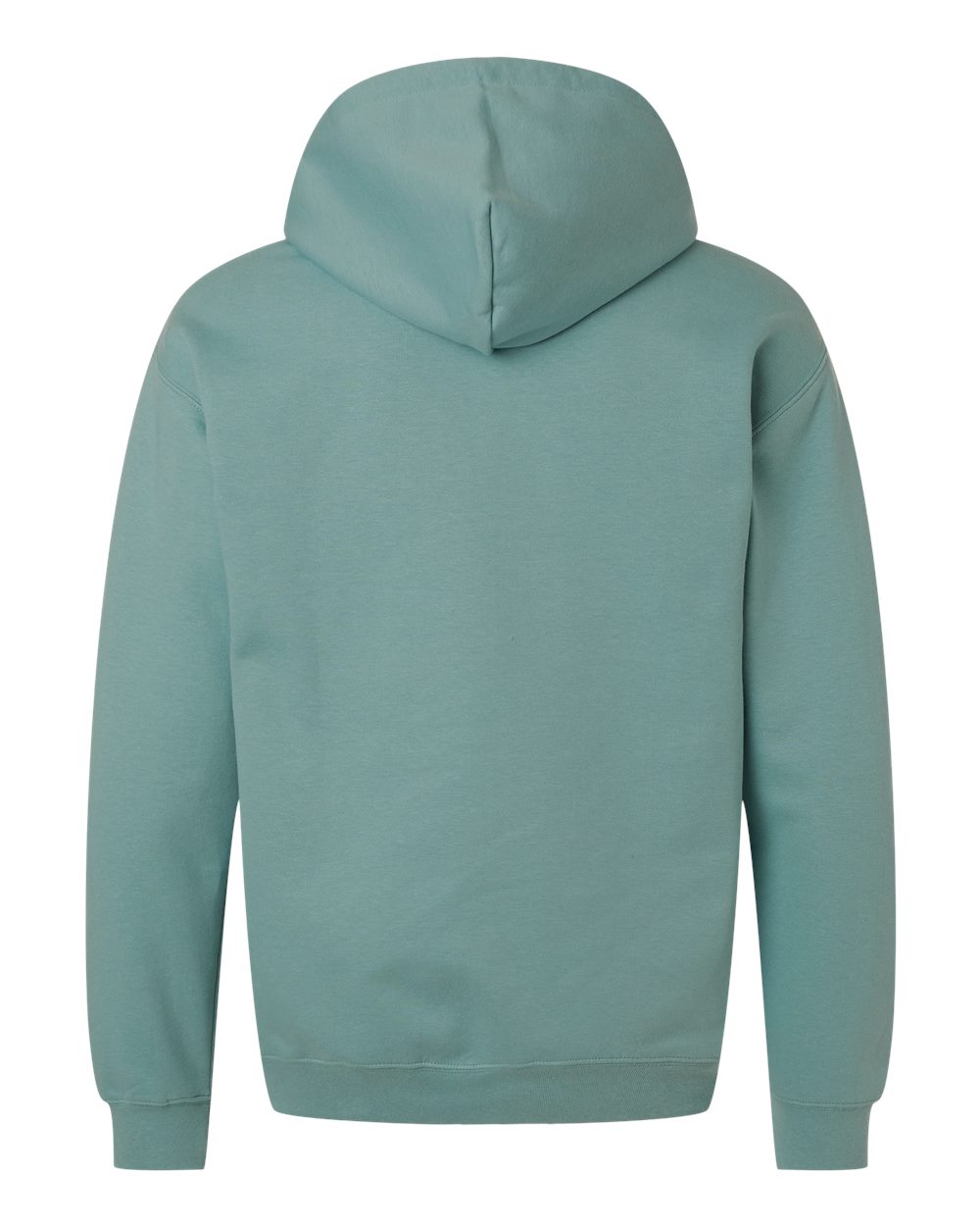 Unisex Softstyle® Midweight Hooded Sweatshirt - Back - B24160443 - Aquatic