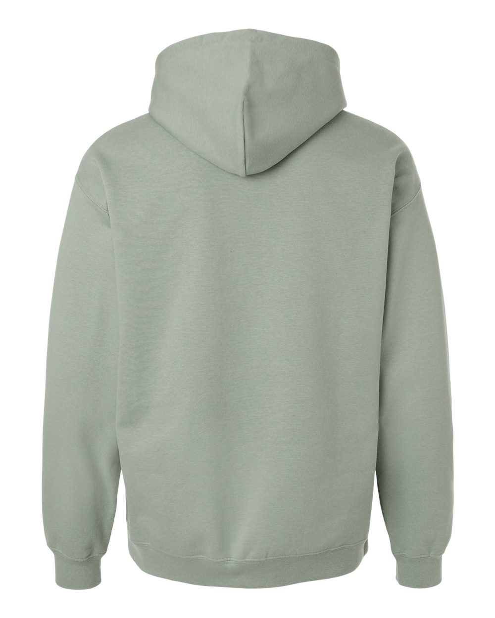 Unisex Softstyle® Midweight Hooded Sweatshirt - Back - B24160483 - Sage