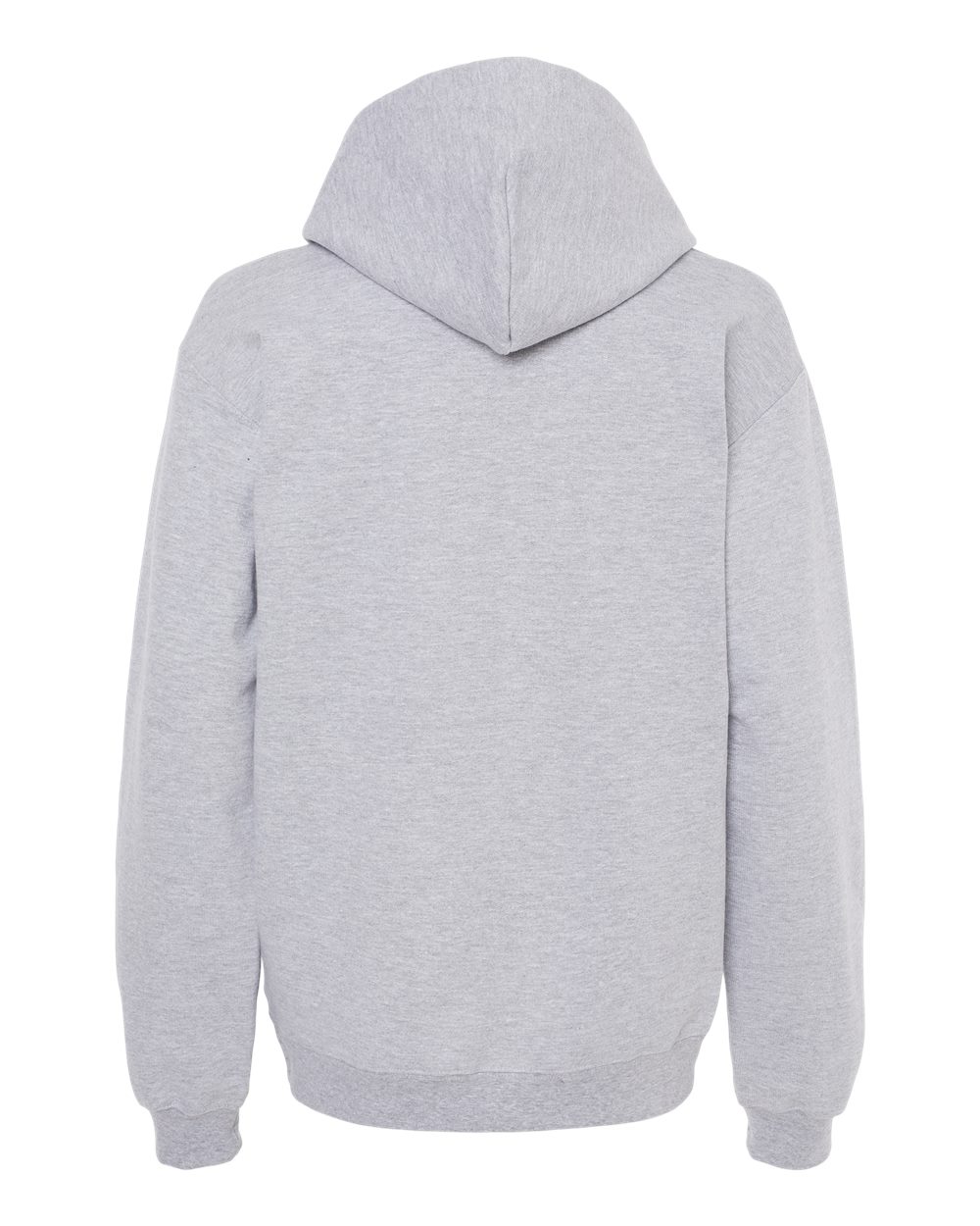 Unisex Softstyle® Midweight Hooded Sweatshirt - Back - B24160583 - Sport Grey