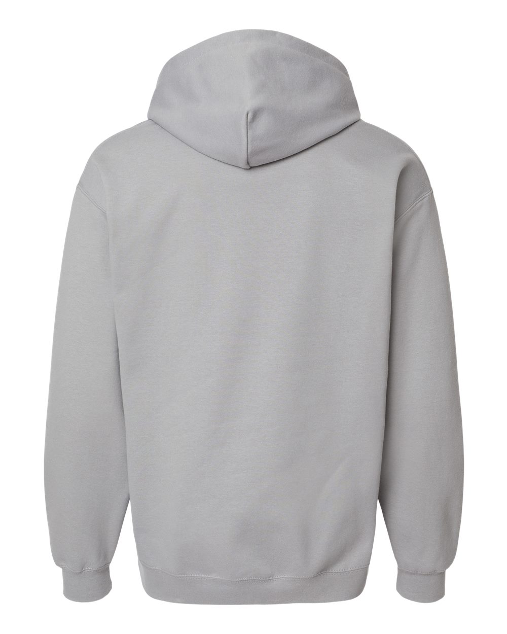 Unisex Softstyle® Midweight Hooded Sweatshirt - Back - B24160593 - Cement
