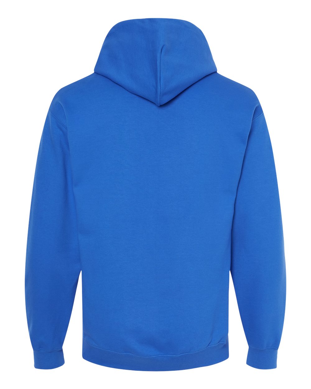 Unisex Softstyle® Midweight Hooded Sweatshirt - Back - B24160753 - Royal