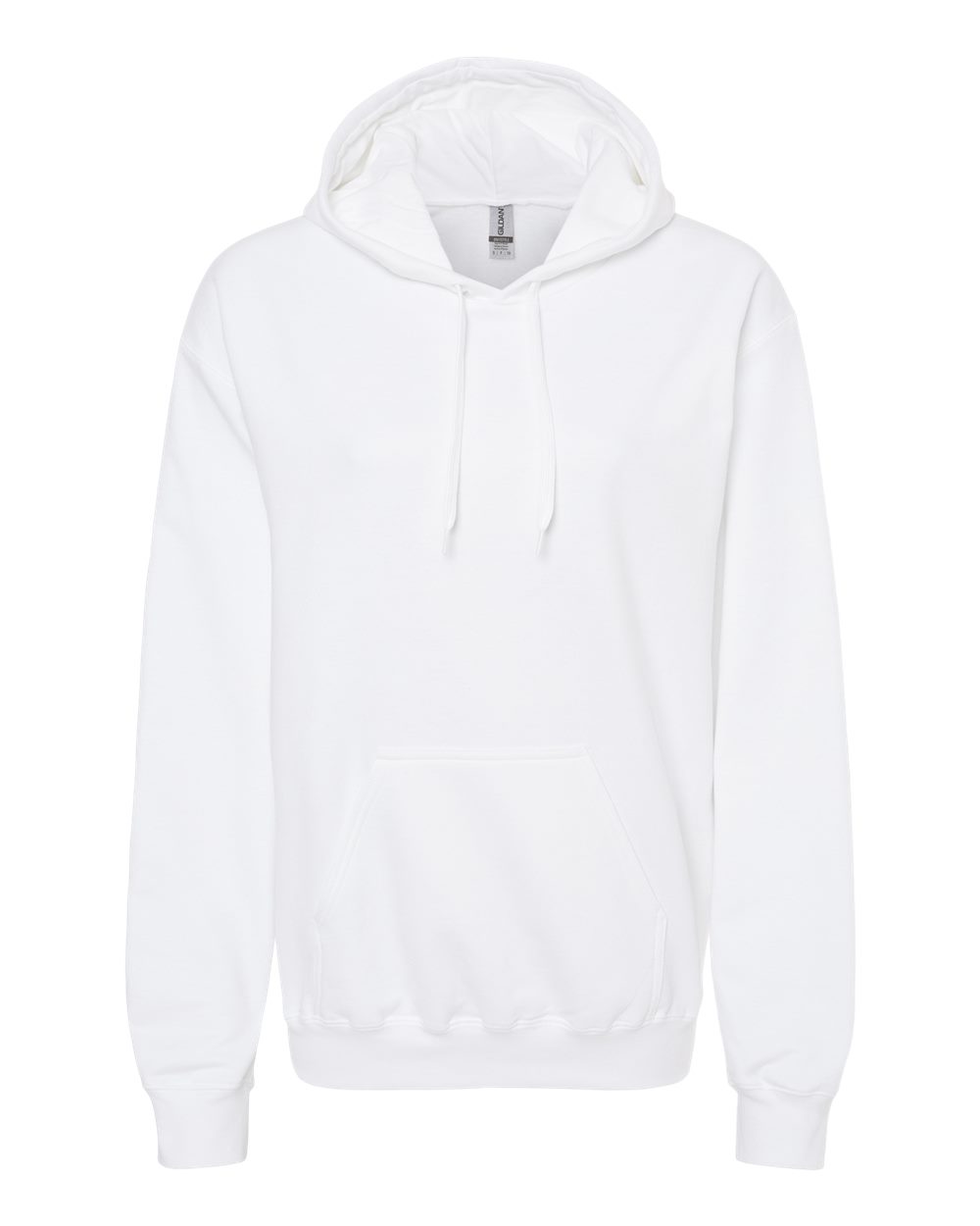 Unisex Softstyle® Midweight Hooded Sweatshirt - Front - B24160003 - White