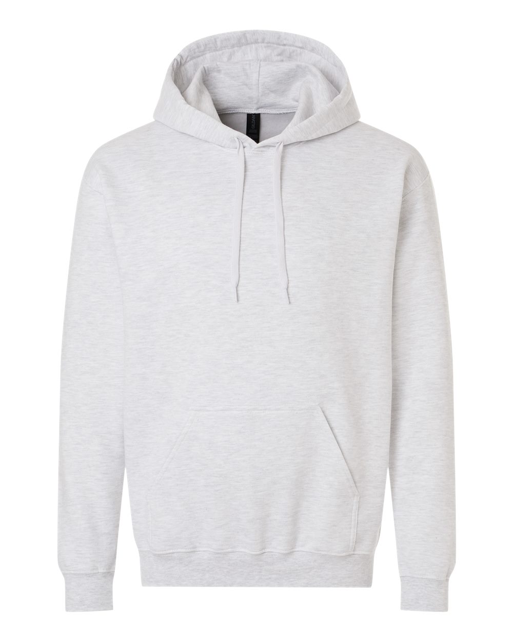 Unisex Softstyle® Midweight Hooded Sweatshirt - Front - B24160013 - Ash Grey