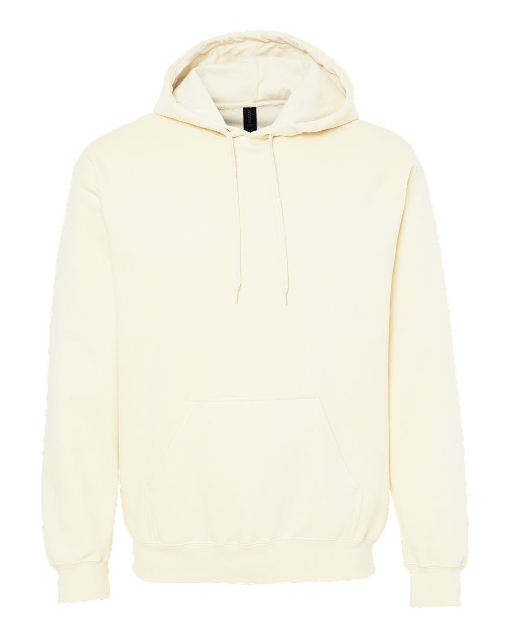Unisex Softstyle® Midweight Hooded Sweatshirt - Front - B24160023 - Off White