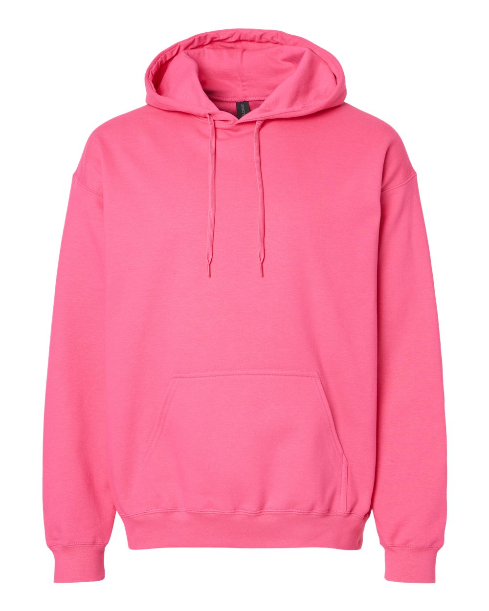 Unisex Softstyle® Midweight Hooded Sweatshirt - Front - B24160313 - Pink Lemonade