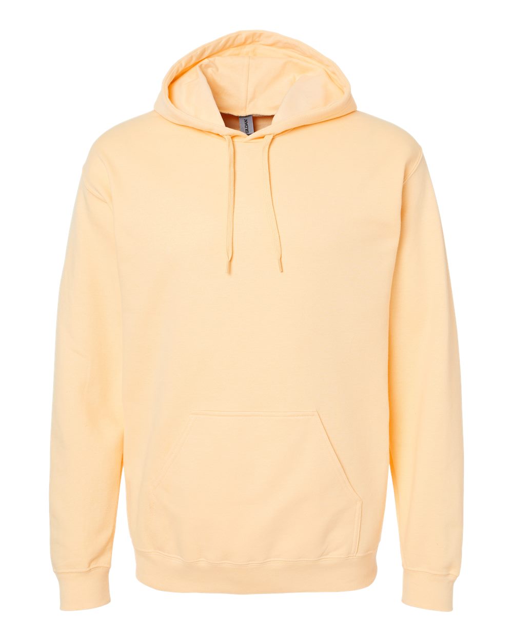 Unisex Softstyle® Midweight Hooded Sweatshirt - Front - B24160403 - Yellow Haze