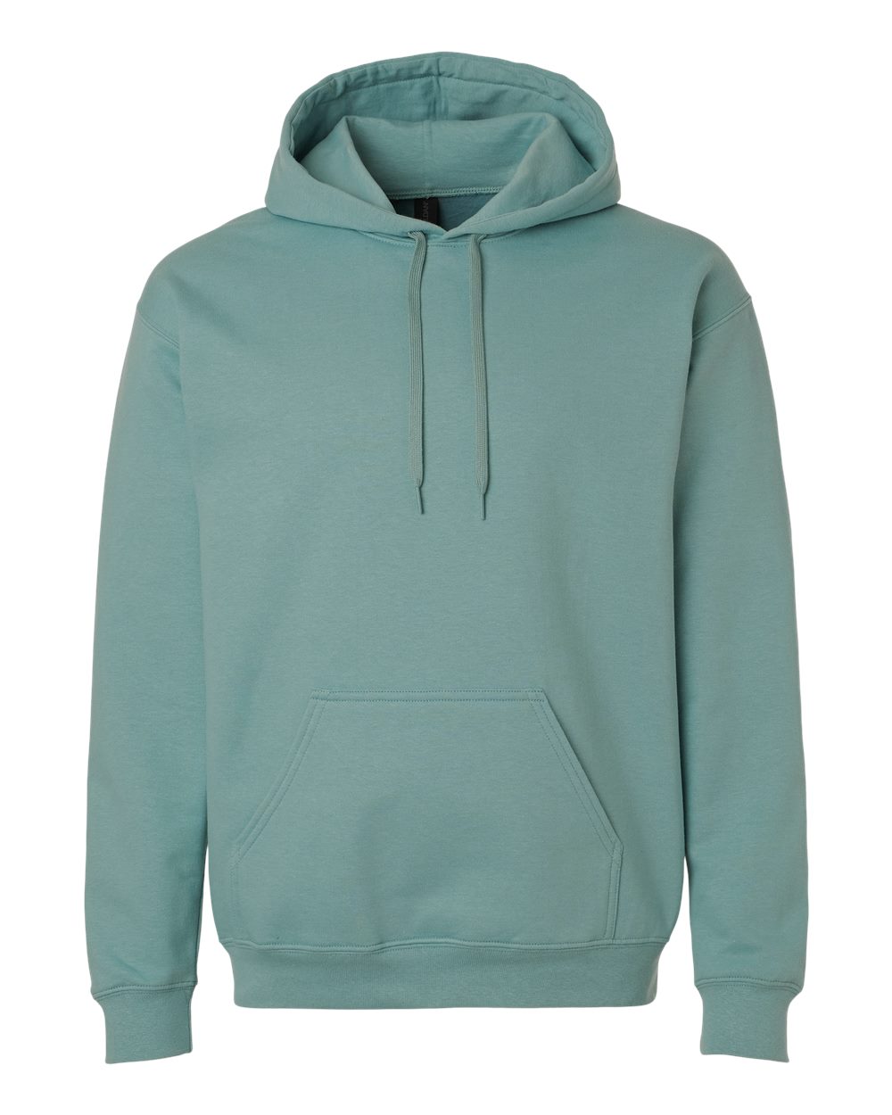 Unisex Softstyle® Midweight Hooded Sweatshirt - Front - B24160443 - Aquatic