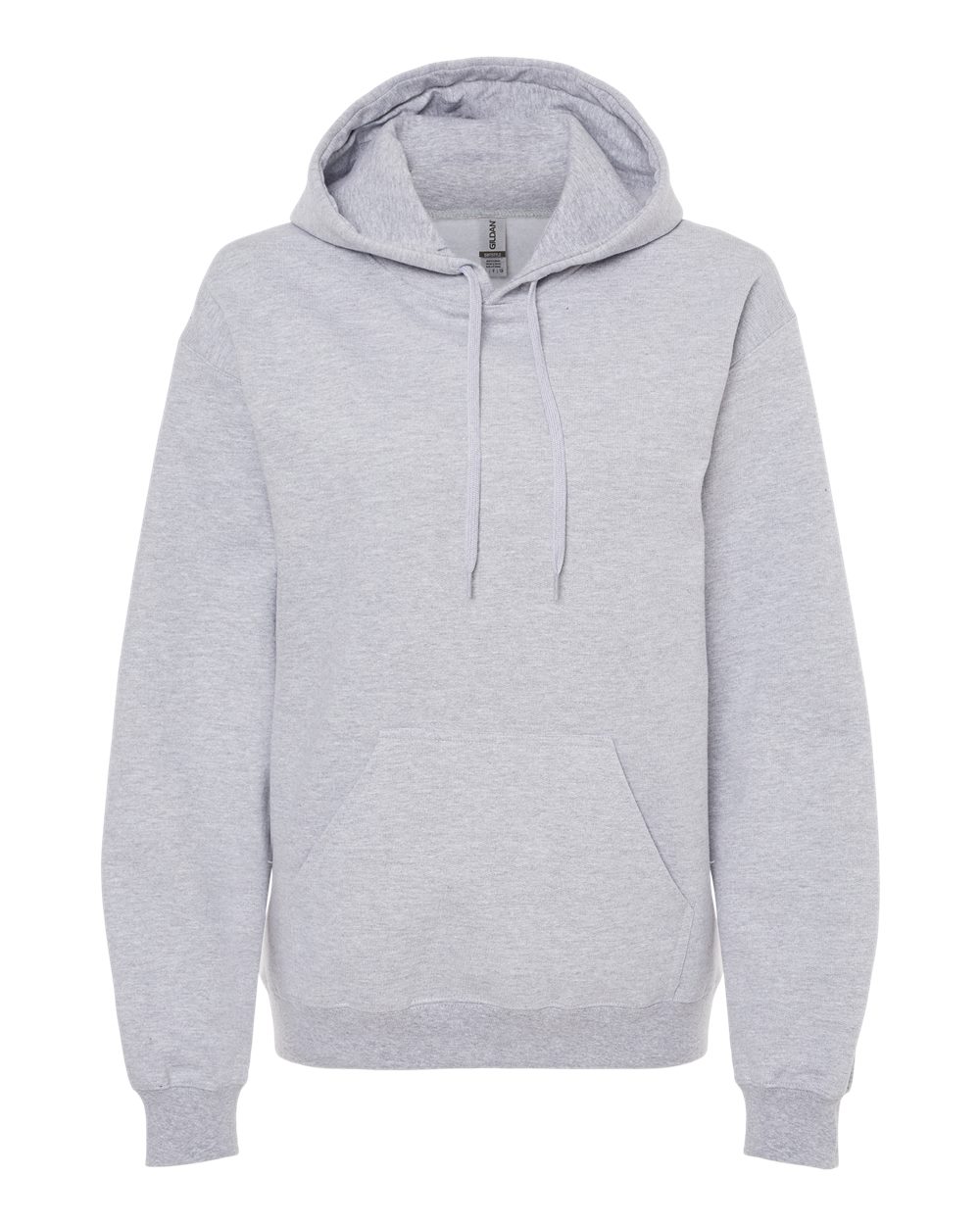 Unisex Softstyle® Midweight Hooded Sweatshirt - Front - B24160583 - Sport Grey
