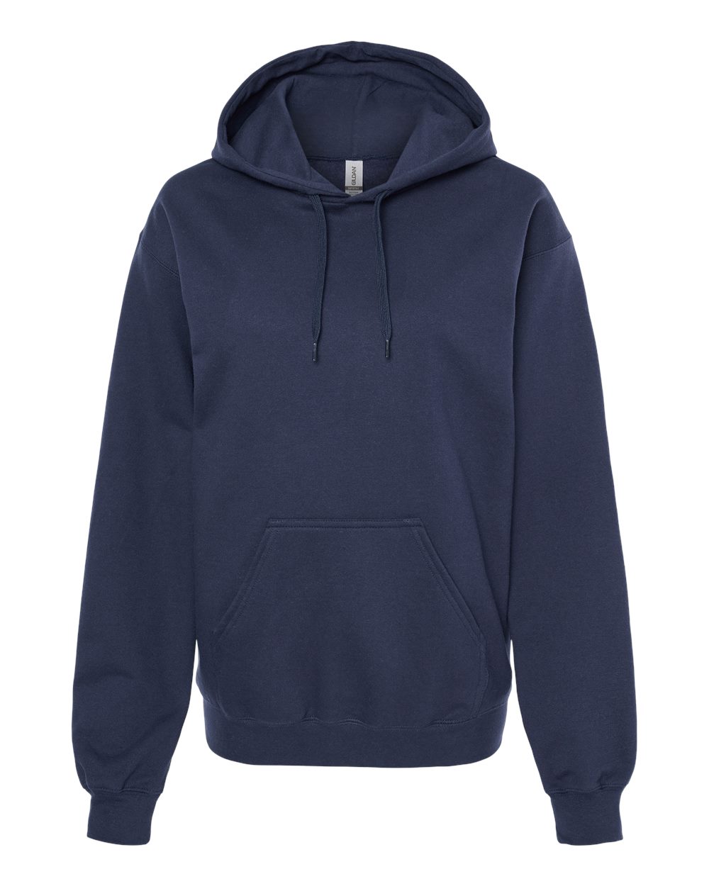 Unisex Softstyle® Midweight Hooded Sweatshirt - Front - B24160653 - Navy