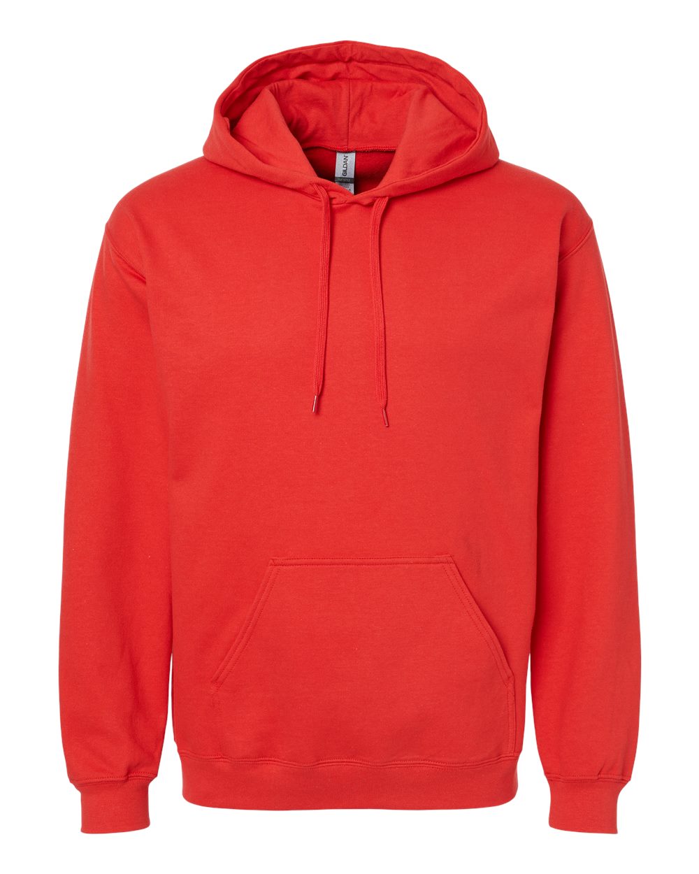 Unisex Softstyle® Midweight Hooded Sweatshirt - Front - B24160703 - Red