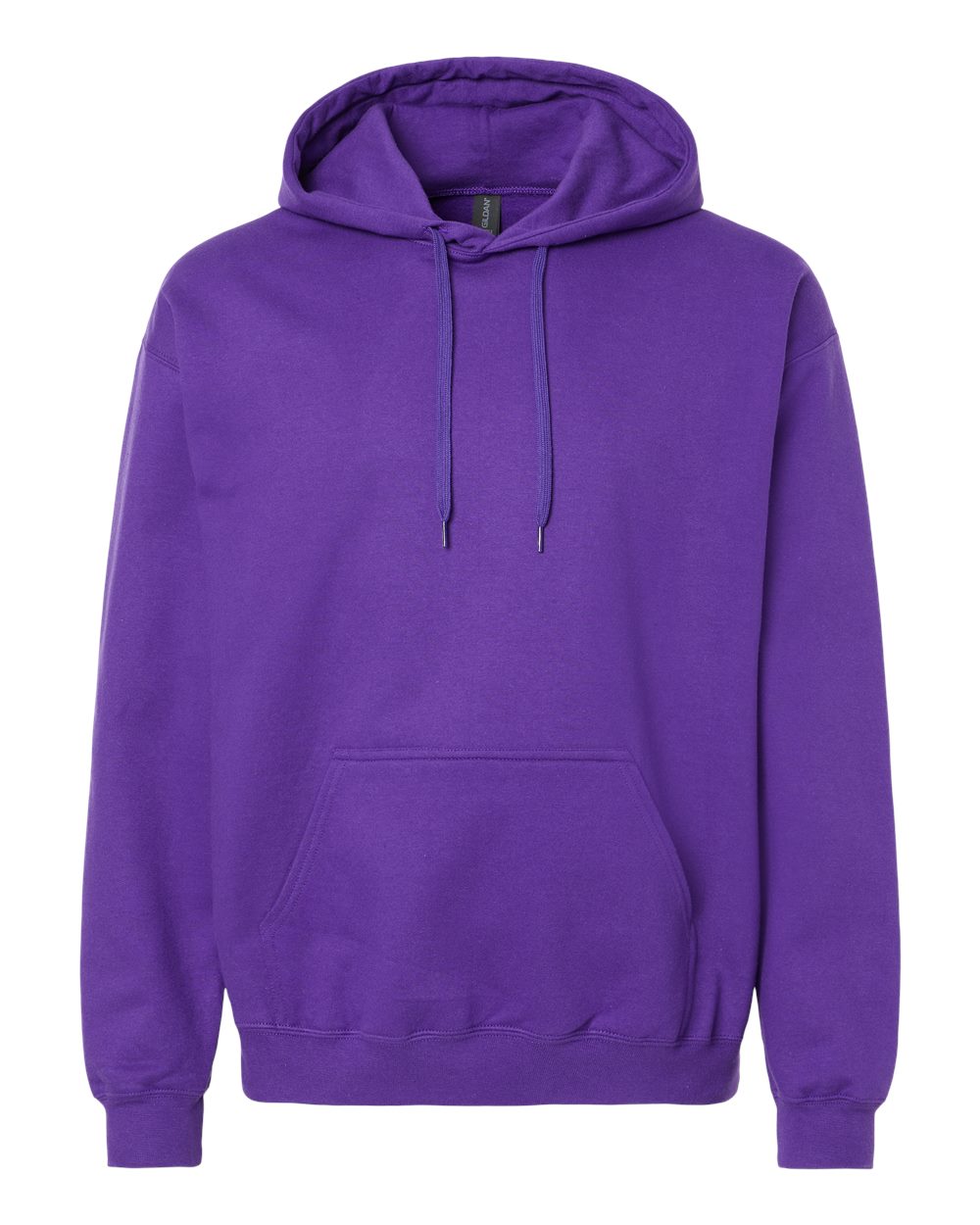 Unisex Softstyle® Midweight Hooded Sweatshirt - Front - B24160973 - Purple