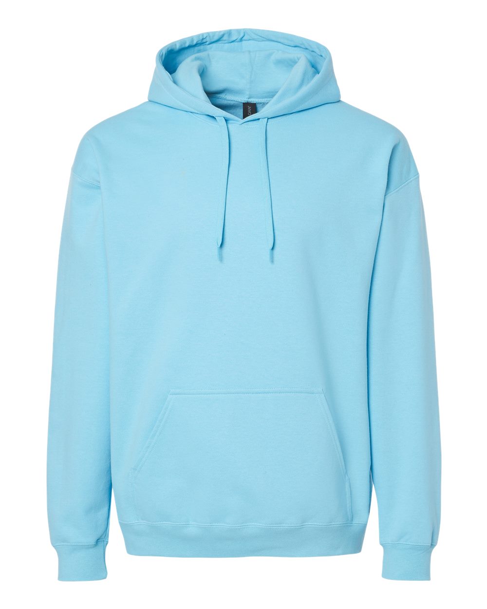 Unisex Softstyle® Midweight Hooded Sweatshirt - Front - B24160983 - Sky