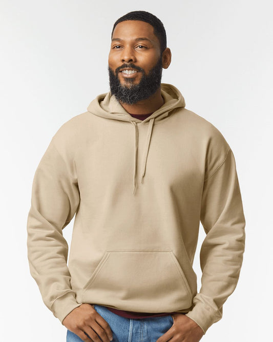 Unisex Softstyle® Midweight Hooded Sweatshirt - styleImage