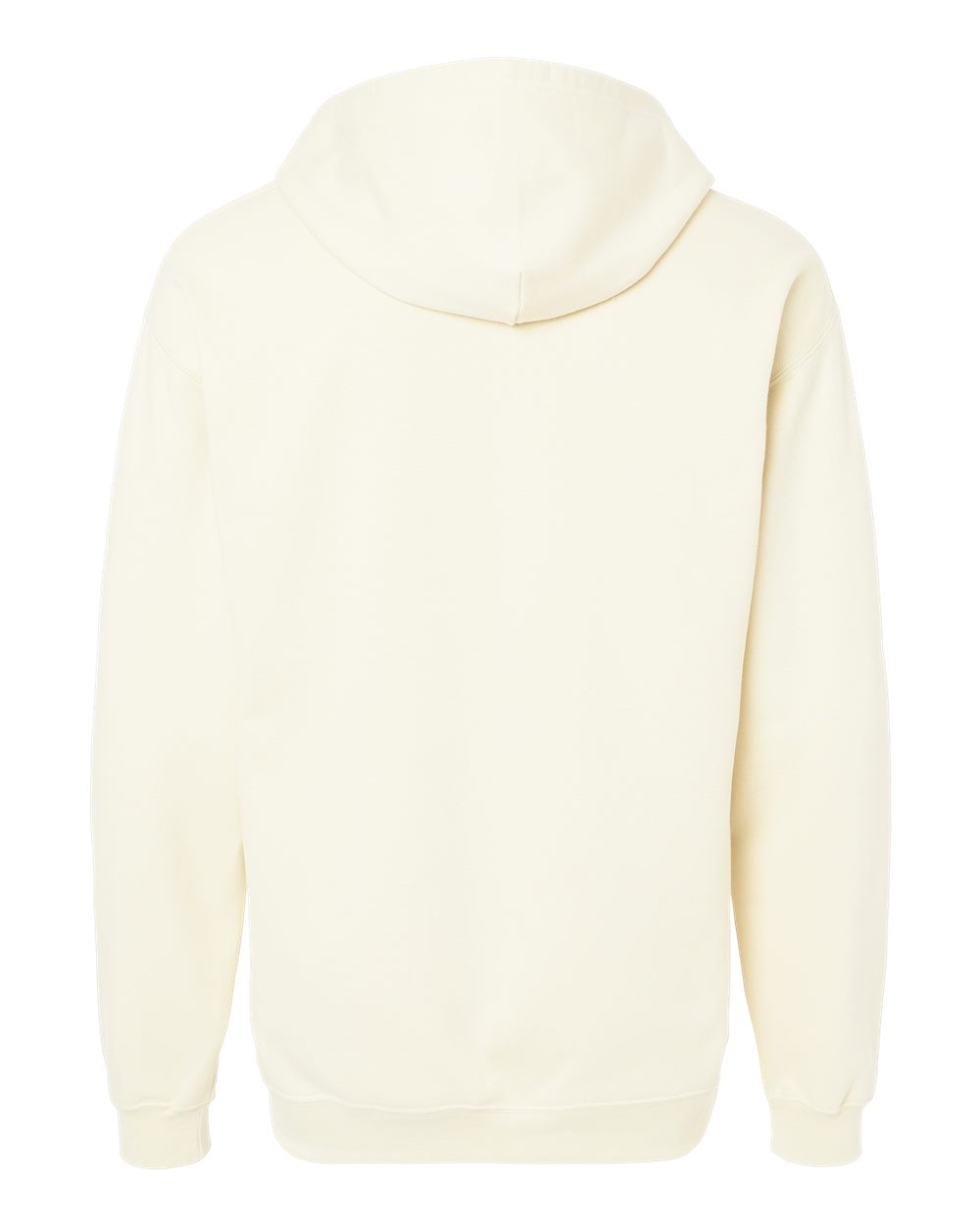 Unisex Softstyle® Full-Zip Hooded Sweatshirt - Back - B24260023 - Off White