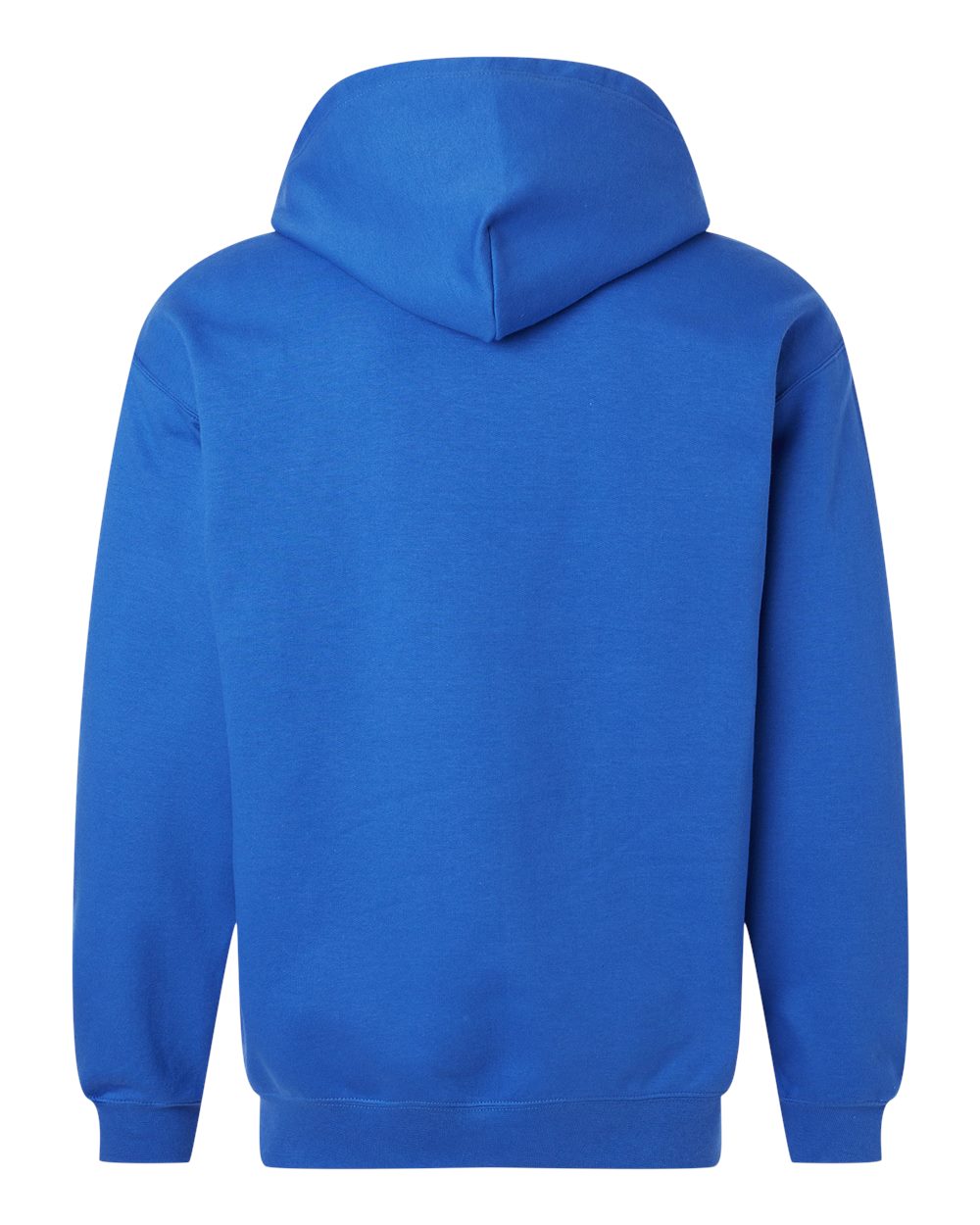 Unisex Softstyle® Full-Zip Hooded Sweatshirt - Back - B24260253 - Royal