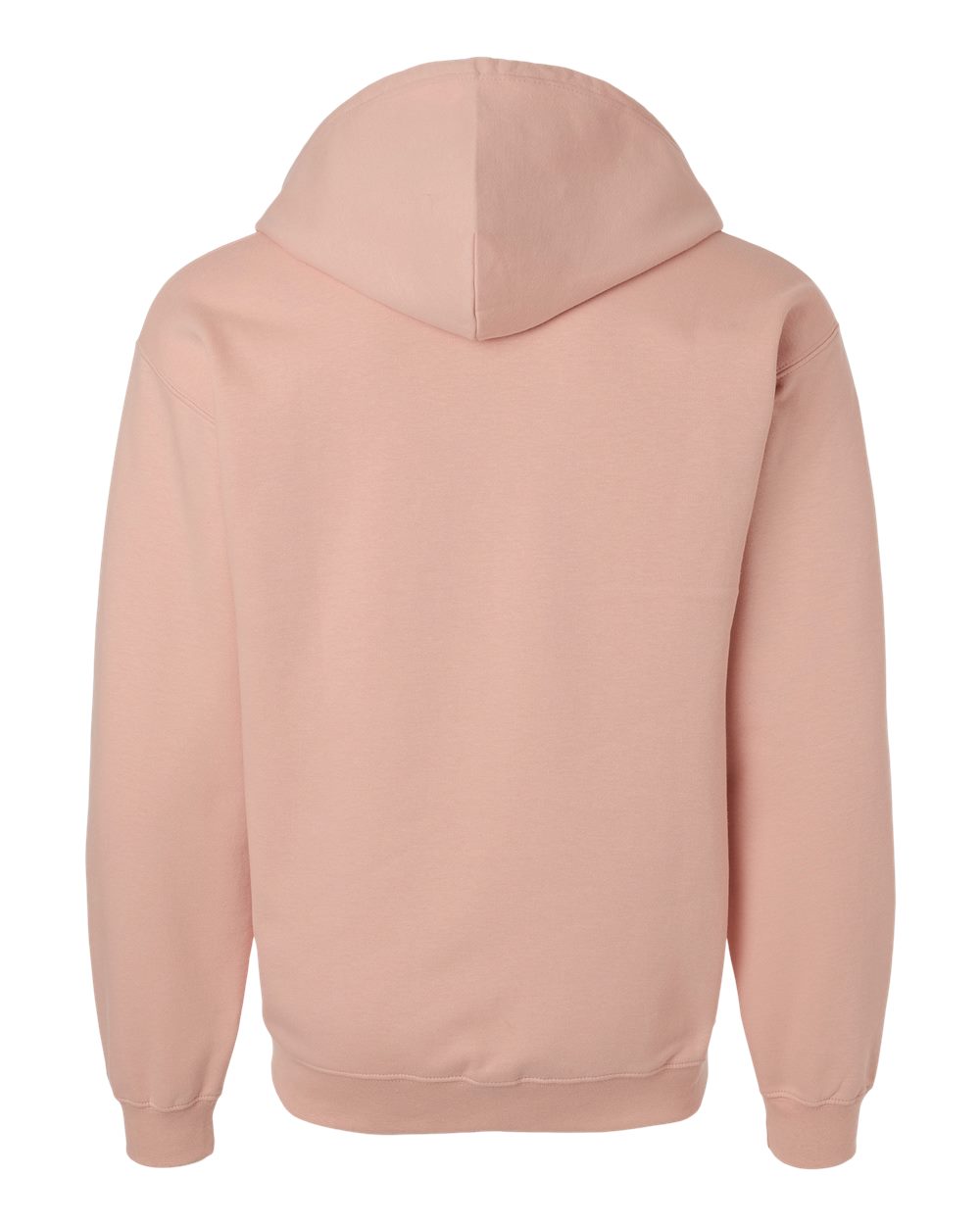 Unisex Softstyle® Full-Zip Hooded Sweatshirt - Back - B24260303 - Dusty Rose