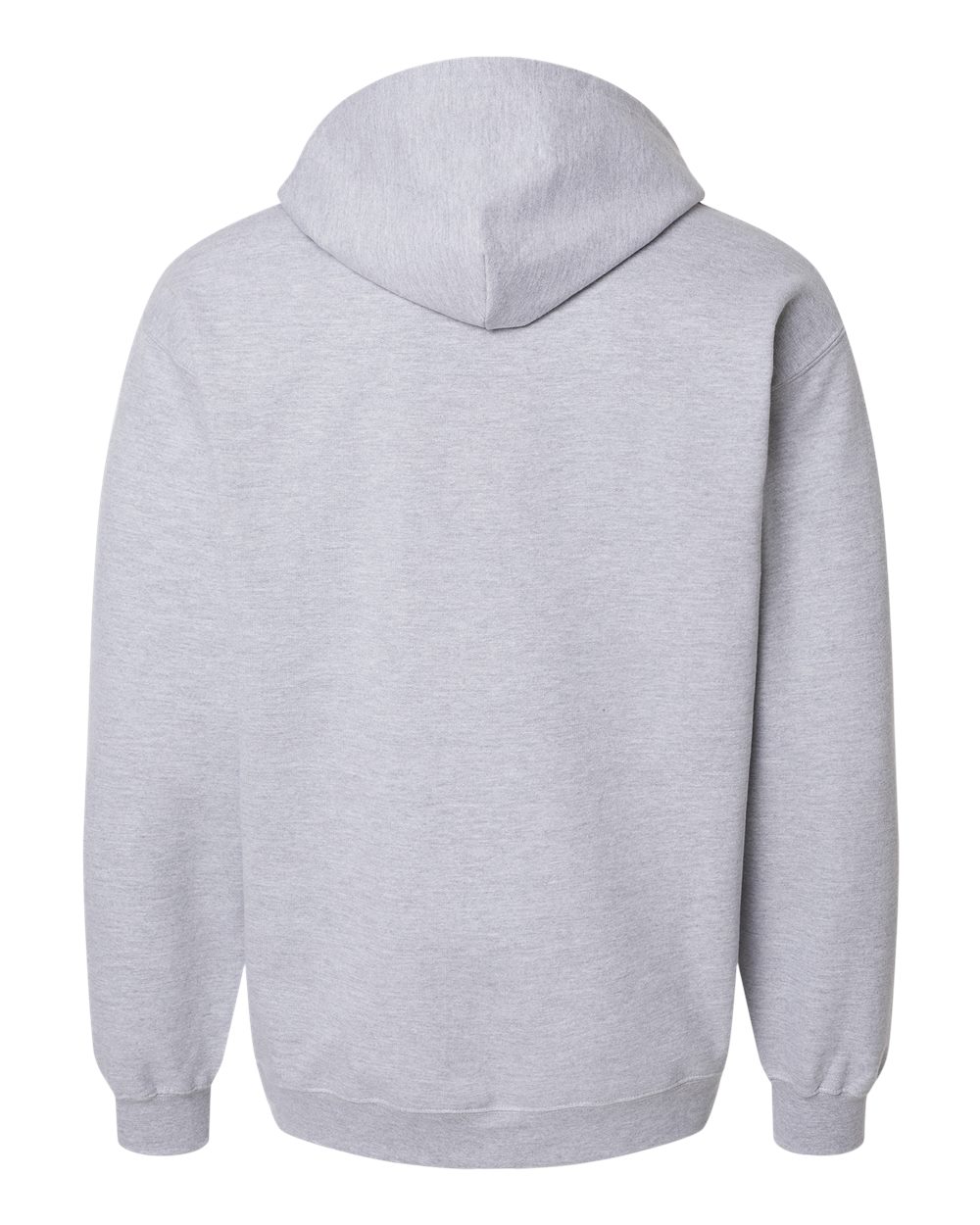 Unisex Softstyle® Full-Zip Hooded Sweatshirt - Back - B24260583 - Sport Grey