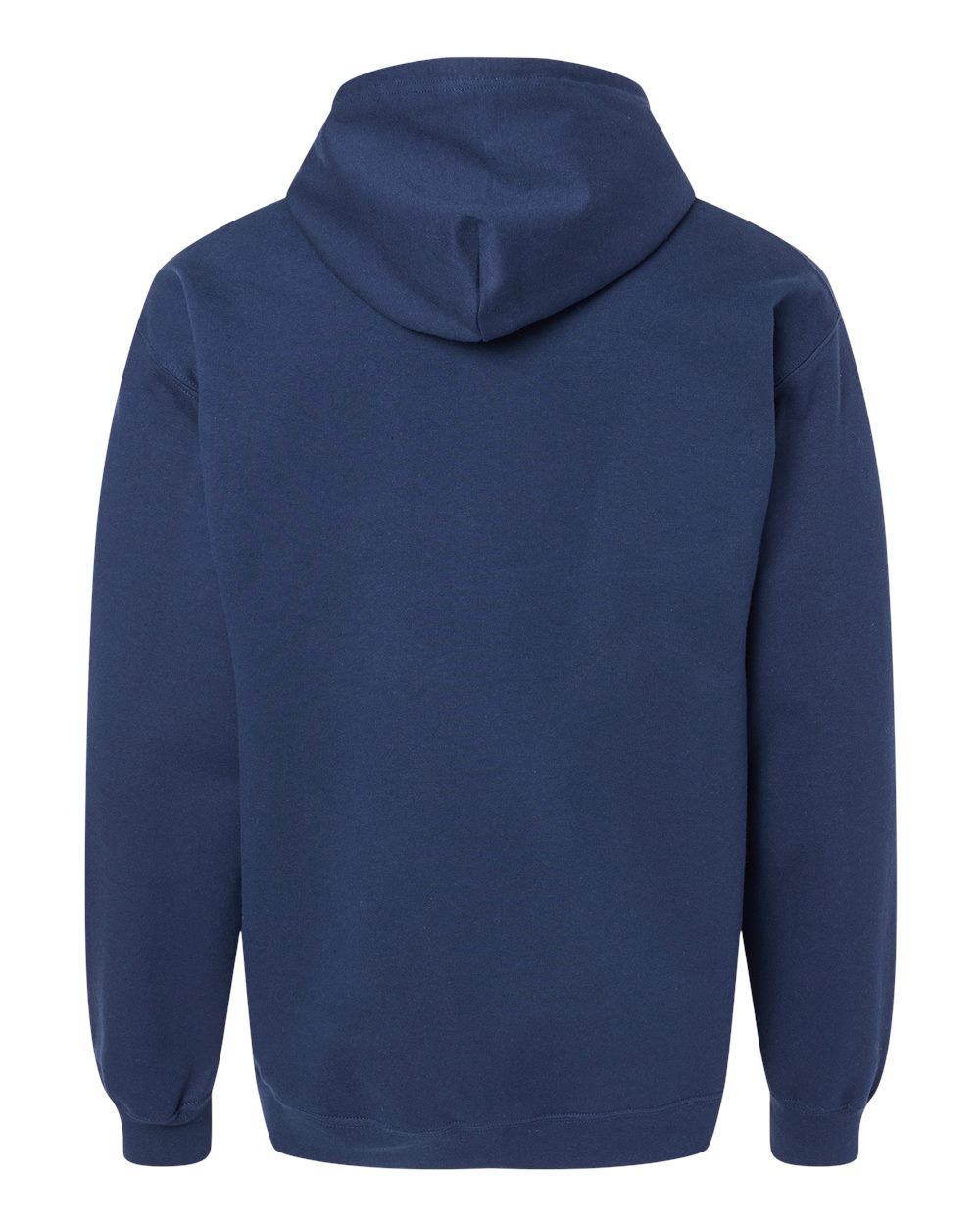 Unisex Softstyle® Full-Zip Hooded Sweatshirt - Back - B24260653 - Navy