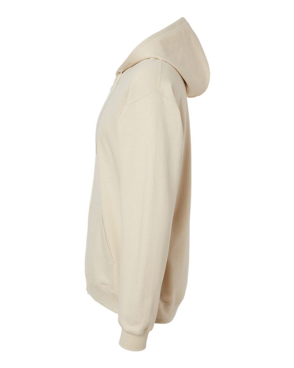 Unisex Softstyle® Full-Zip Hooded Sweatshirt - DirectSide - B24260703 - Sand