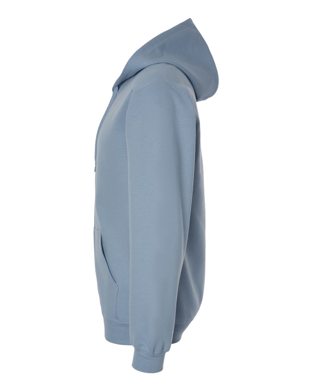 Unisex Softstyle® Full-Zip Hooded Sweatshirt - DirectSide - B24260753 - Stone Blue