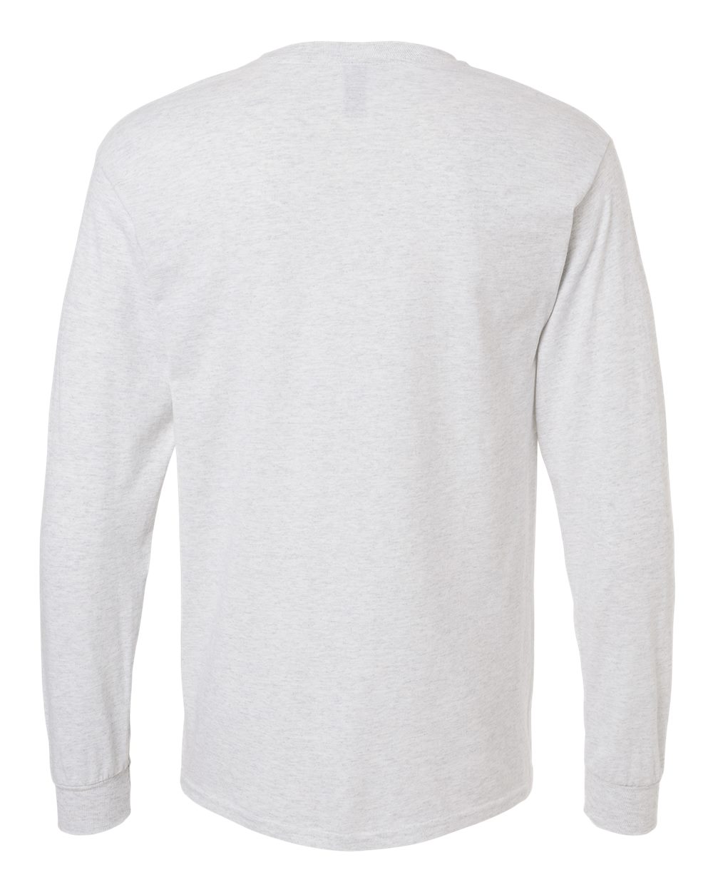 Men's Heavy Cotton™ Long Sleeve T-Shirt - Back - B04060023 - Ash
