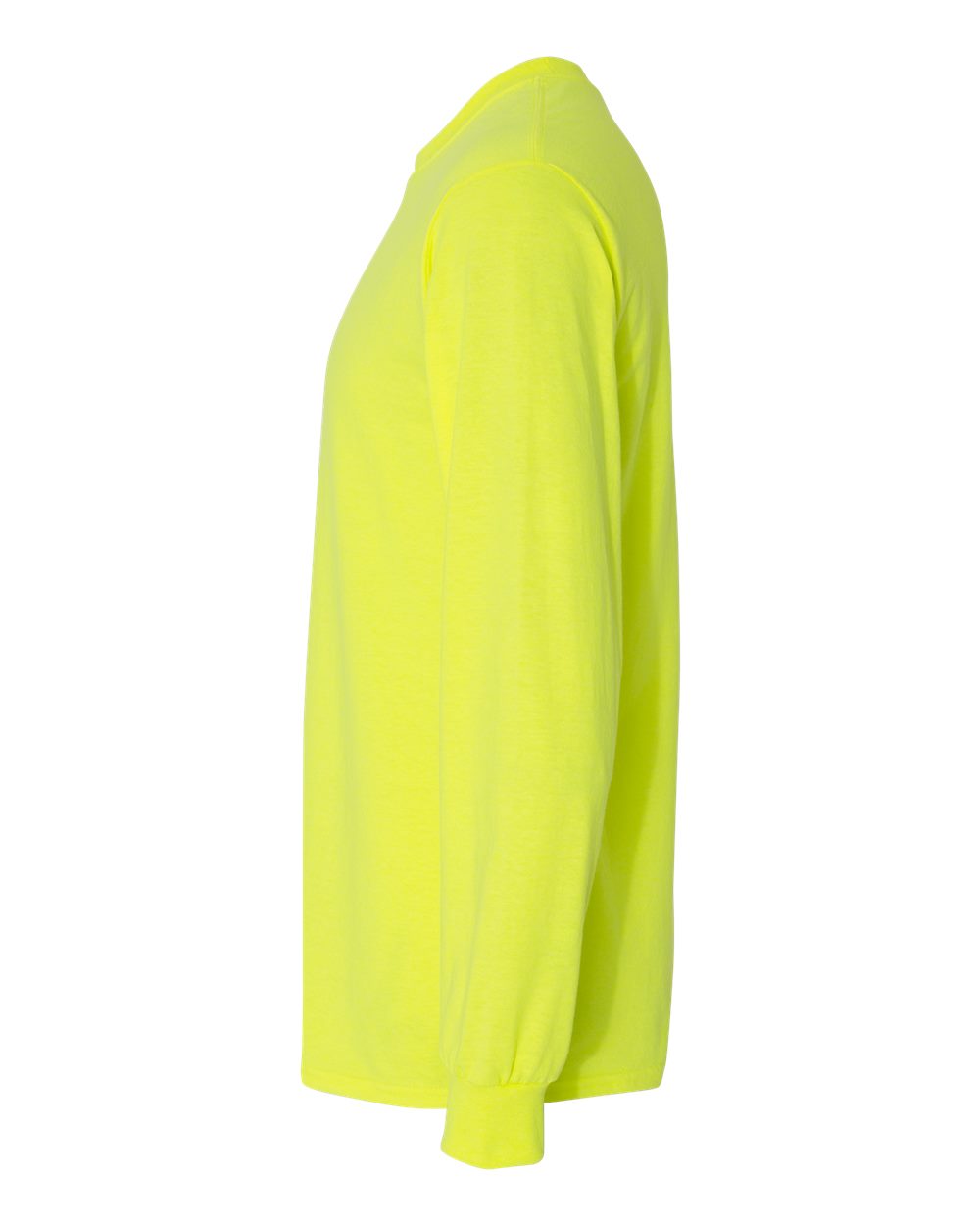 Men's Heavy Cotton™ Long Sleeve T-Shirt - DirectSide - B04060163 - Safety Green